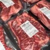 Bryant Beef Denver steaks vacuum sealed and ready for pickup